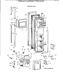 Diagram for 1 - Freezer Door