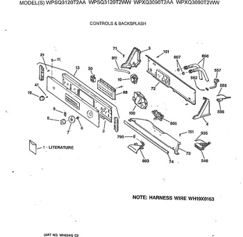 Diagram for WPXQ3090T2AA