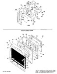 Diagram for 1 - Door Lower Oven