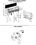 Diagram for 1 - Backsplash & Coin Box Assembly
