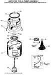 Diagram for 5 - Agitator, Tub, & Pump Assembly