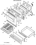 Diagram for 4 - Door & Drawer Parts