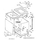 Diagram for 2 - Cabinet, Cover & Front Panel