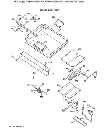 Diagram for RGB745WET2WW