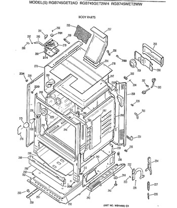 Diagram for RGB745WET2WW