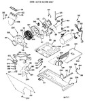 Diagram for 3 - Dryer-motor, Blower & Belt