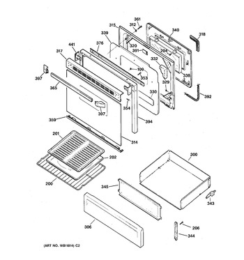 Diagram for JGBP26WEA1WW