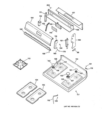 Diagram for RGB533WEA1WW