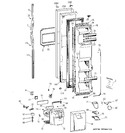 Diagram for 1 - Freezer Door