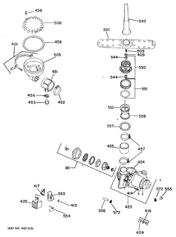 Diagram for GSD464W-54