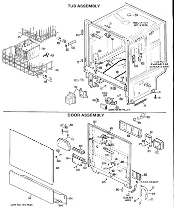 Diagram for GSD551W-57