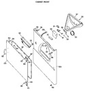 Diagram for 4 - Cabinet Front