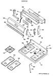 Diagram for 2 - Cooktop