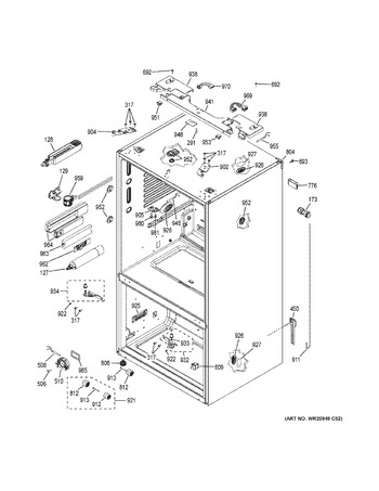 Diagram for GFE28GGKCWW