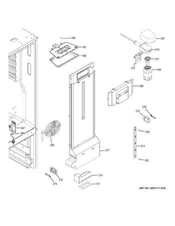 Diagram for GNE25JGKCFWW