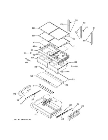 Diagram for GFE28HSKCSS