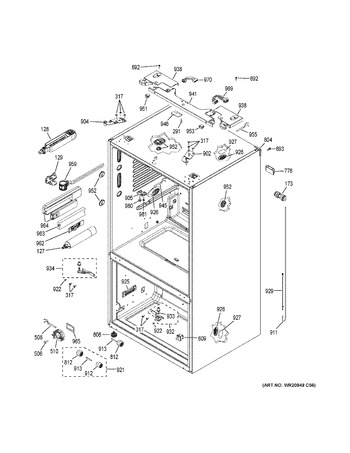 Diagram for GFE26GGKDBB