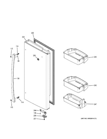 Diagram for GNE29GGKDWW