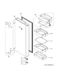 Diagram for Fresh Food Door - Rh