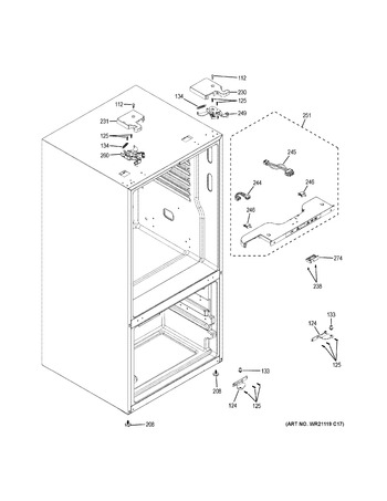 Diagram for GNE25JGKFFWW