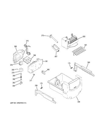 Diagram for DSE25JGHGCWW