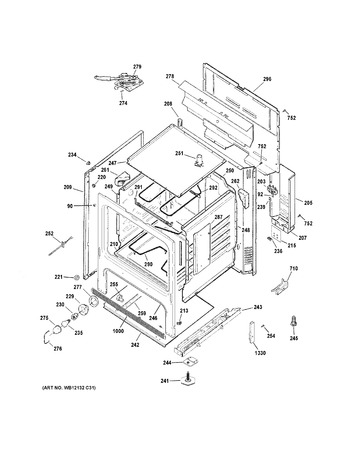 Diagram for JB256RM1SS