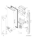 Diagram for Fresh Food Door - Lh