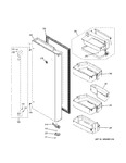 Diagram for Fresh Food Door - Rh