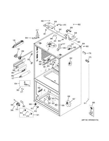 Diagram for GYE22HBLFTS