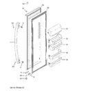 Diagram for Fresh Food Door