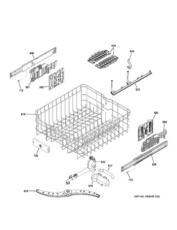 Diagram for GDT655SGJ5WW