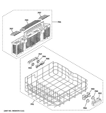 Diagram for GDT565SSN0SS