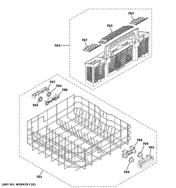 Diagram for GDT645SFN0DS