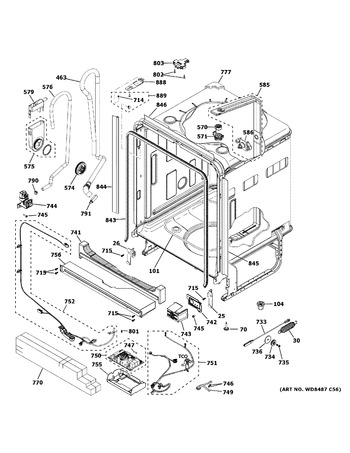 Diagram for GDT665SGN0WW