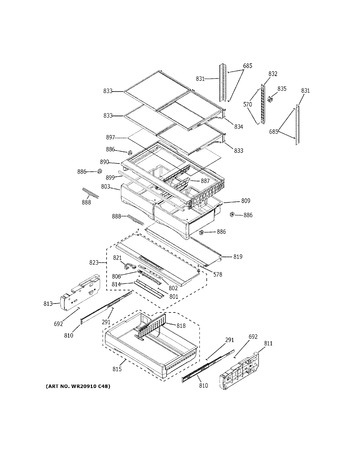 Diagram for GFE28HMKMES