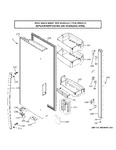 Diagram for Fresh Food Door - Lh