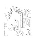 Diagram for Dispenser Door