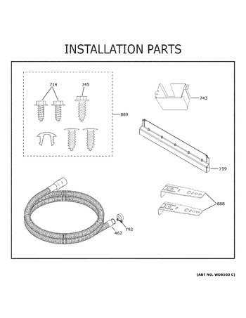 Diagram for GDT530PGP0WW