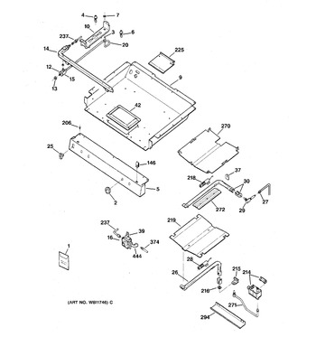 Diagram for RGB745WEV3WW