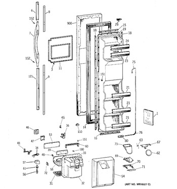 Diagram for TFX22PRBBWW