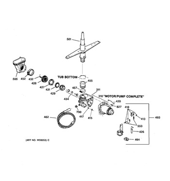 Diagram for GSD3130C04WW