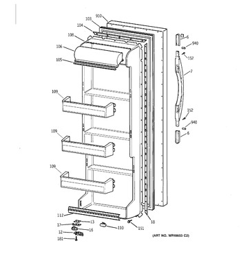 Diagram for TFX22GRBCWW