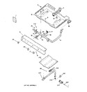 Diagram for 1 - Gas & Burner Parts