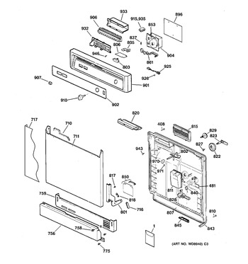 Diagram for GSD3430Z05WW