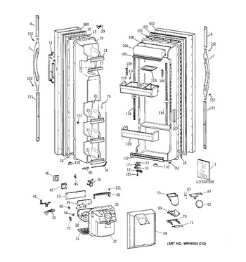 Diagram for TFT25JWBGWW