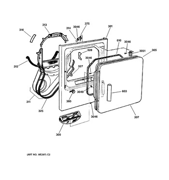 Diagram for DJXR473EV1WW