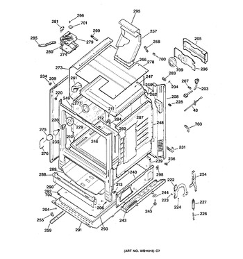 Diagram for JGBP40WEC1WW