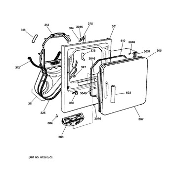 Diagram for DNXR473GW3WW