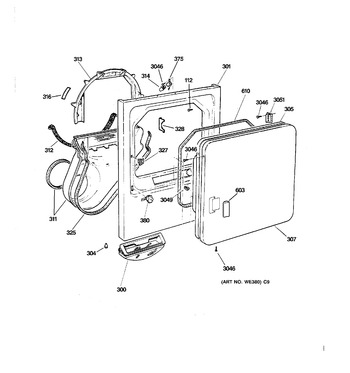 Diagram for DWSR483GA2AA