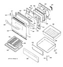 Diagram for 4 - Door & Drawer Parts